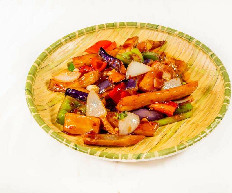 Eggplant In Garlic Sauce