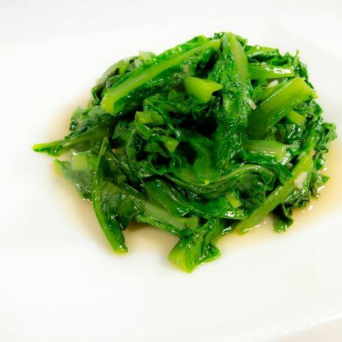 Stir Fried Chinese Greens w/ Garlic