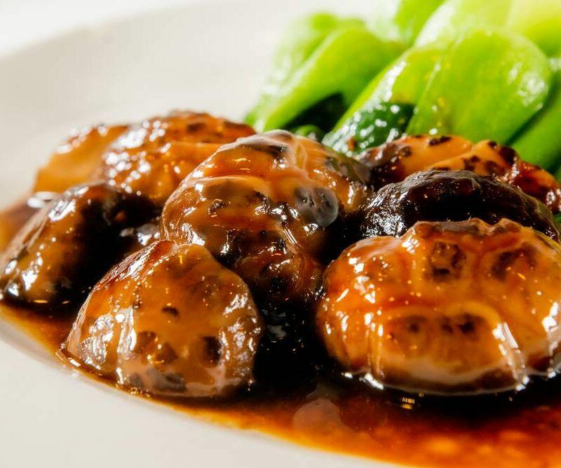 Chinese Black Mushroom w/ Bok Choy