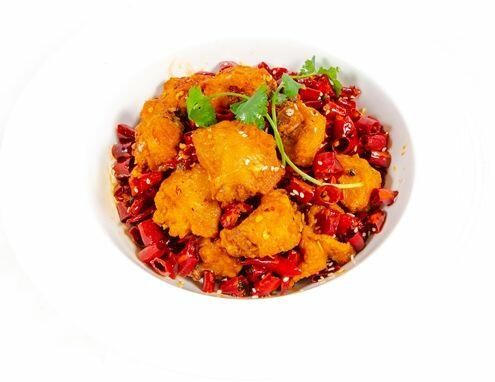 Spicy Chicken Wing w/ Chili Pepper